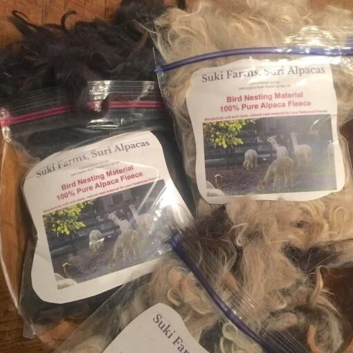 Alpaca Nesting Material For Birds -Pet Supplies Store Alpaca Fur Nesting Material For Birds