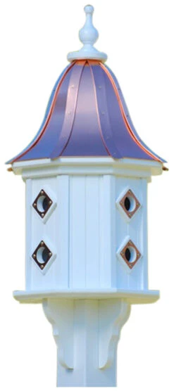 Copper Roof Dovecote Birdhouse 36x14- 8 Portals -Pet Supplies Store BH14 8CP BC BELL