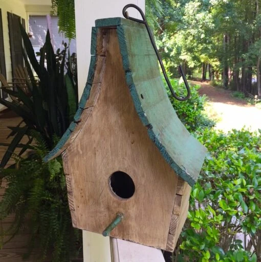 Boho Chalet Hanging Birdhouse- 4 Colors -Pet Supplies Store Boho Chalet Hanging Birdhouse