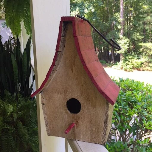 Boho Chalet Hanging Birdhouse- 4 Colors -Pet Supplies Store Boho Chalet Hanging Birdhouse4