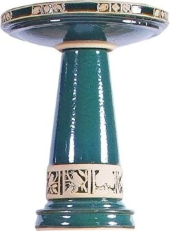 Zanesville Bird Bath With Locking Top- 2 Colors -Pet Supplies Store Ceramic Birdbath Detail 0f8032be 086f 4f43 9b15 0d490895492c