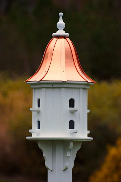 Copper Roof Dovecote Birdhouse 36x14 - 8 Perches -Pet Supplies Store Copper Roof Dovecote Birdhouse 36x14 1