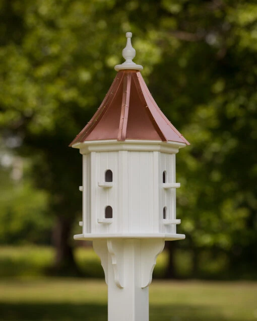 Copper Roof Dovecote Birdhouse 36x14 Slope- 8 Perches -Pet Supplies Store Copper Roof Dovecote Birdhouse 36x14 Slope 8 Perches