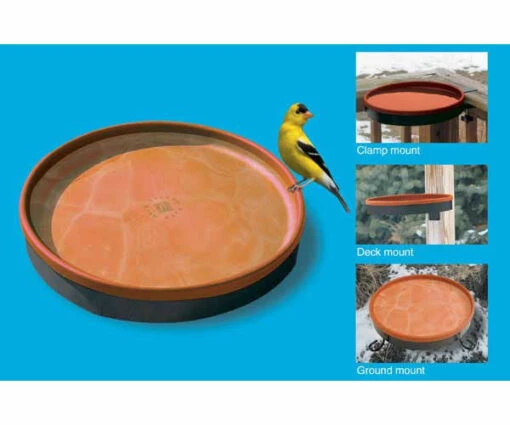 Heated Bird Bath 3 Mounting Options -Pet Supplies Store FIBD75 0677721a 2201 4113 a5dc 6a97ced805b6