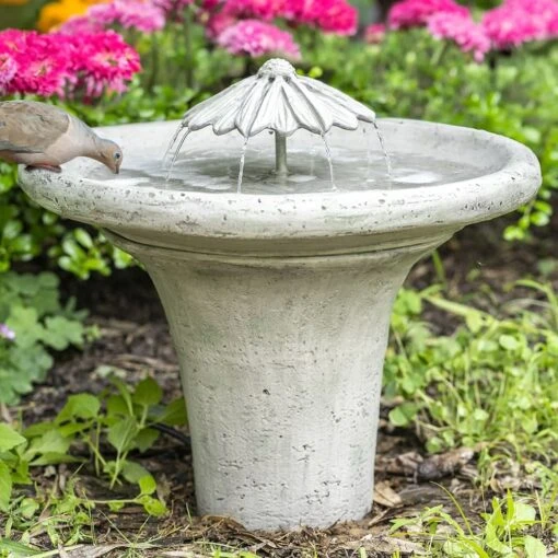 Flower Dripper Bird Bath Fountain -Pet Supplies Store Flower Dripper Birdbath Fpuntain