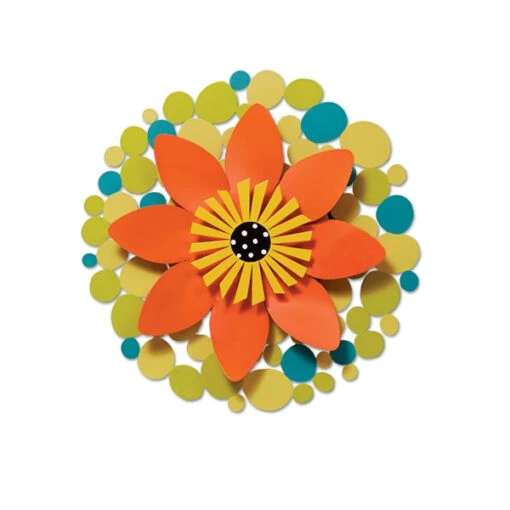 Wall-Mount Kinetic Flower Spinners- 2 Designs -Pet Supplies Store Flower Spinner Medium