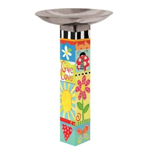 Folk Garden Tall Bird Bath -Pet Supplies Store Folk Garden Bird bath