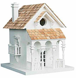 Honeymoon Cottage Birdhouse With Bracket -Pet Supplies Store HOMEHB2017 smll