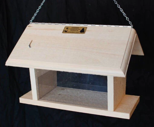 Wooden Bluebird Feeder-Hang Or Post-Mount -Pet Supplies Store Hanging Bluebird feeder for mealwoirms