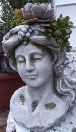 Large Lady Head Planter -Pet Supplies Store Large Lady Head Planter 1