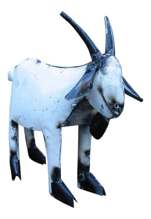 Billy Goat Recycled Yard Art -Pet Supplies Store MW GOAT