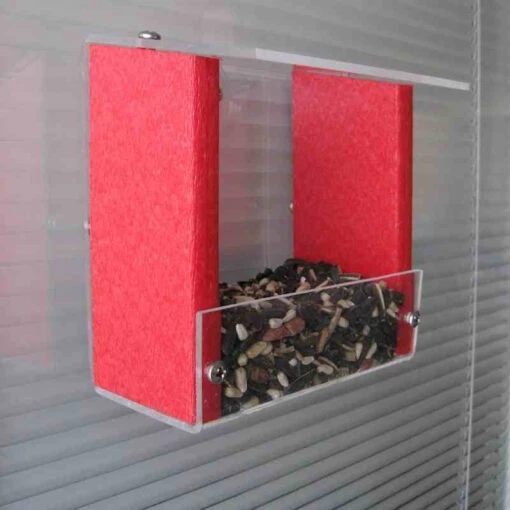 Recycled Window Bird Feeder -Pet Supplies Store NPU SM