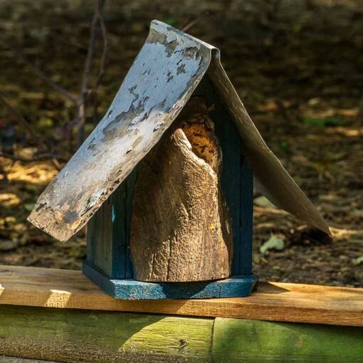 Natural Log Front Birdhouses -Pet Supplies Store Natural Log Front Birdhouses