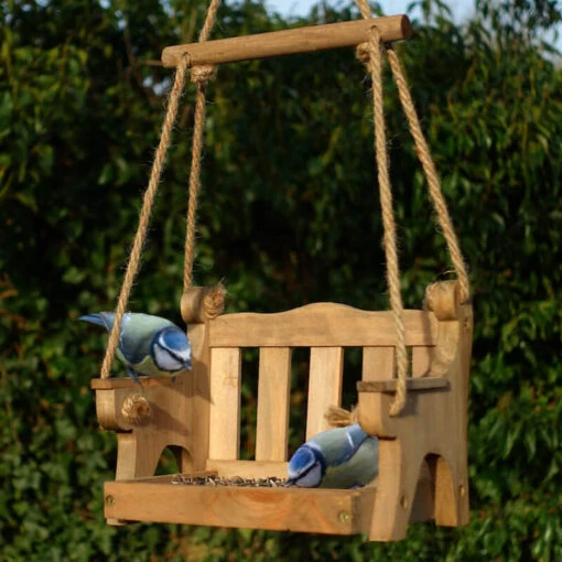 Porch Swing Bird Feeder -Pet Supplies Store Porch Swing Mini Bird Feeder