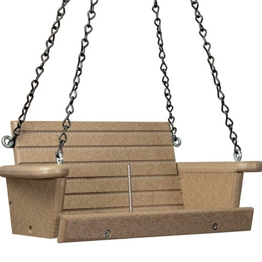 Porch Swing Squirrel Feeder- Cedar Or Poly -Pet Supplies Store Porch Swing Squirrel Feeder Poly