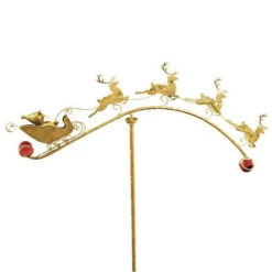 Reindeer And Sleigh Garden Stake -Pet Supplies Store RCS SLEIGH 733d119d 3530 4fb4 91ef 8f015f248224