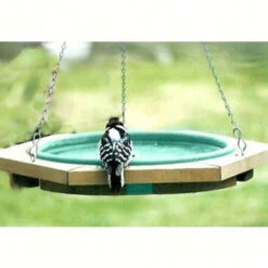 Classic Hanging Wood Bird Bath -Pet Supplies Store SE504