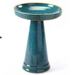 Simple Elegance Pedestal Bird Bath- 4 Colors -Pet Supplies Store Simple Elegance Tall Birdbath Turquoise