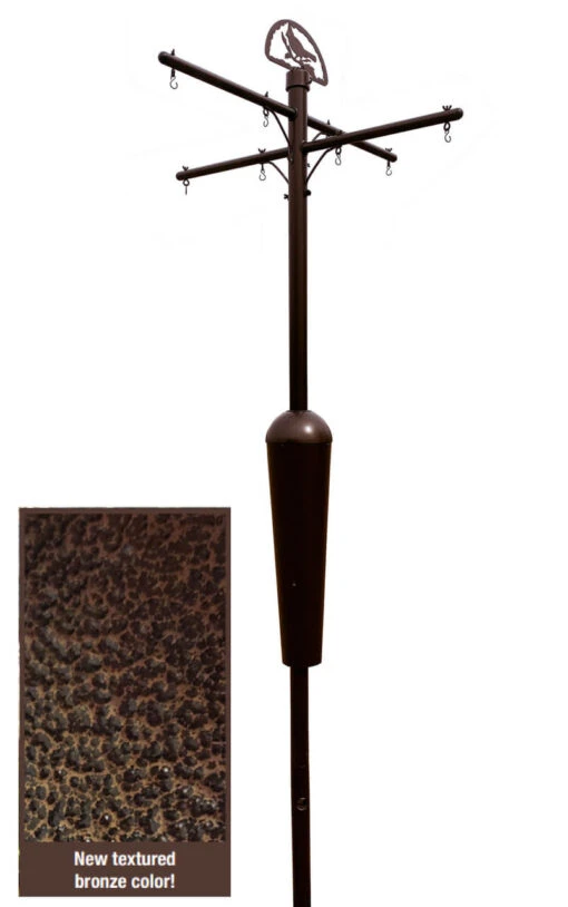 Squirrel Stopper 8-Arm Bird Feeder Pole -Pet Supplies Store Squirrel Stopper Deluxe Bird Feeder Pole