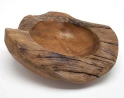 Decorative Teak Wood Bowls -Pet Supplies Store Teak Wood Bowl 16 inch