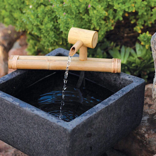 Traditional Bamboo Fountain Kit -Pet Supplies Store Traditional Bamboo Fountain Kit