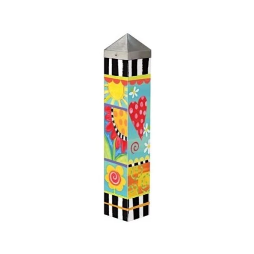 Folk Garden Art Pole -Pet Supplies Store Vinyl Art Poles