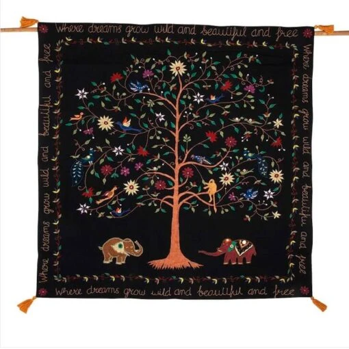 Where Dreams Grow... Tapestry -Pet Supplies Store Where Dreams Grow Wall Hanging