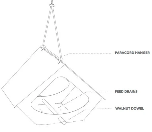 Beekman Fly-Thru Bird Feeder -Pet Supplies Store beekman fly thru bird feeder detail