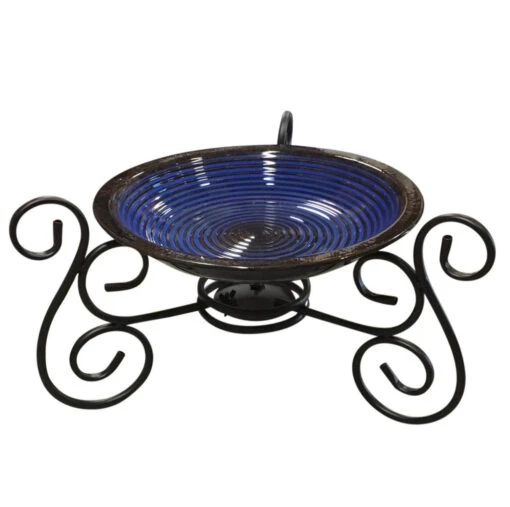 Solar Bird Bath With Stand -Pet Supplies Store cobalt birdbath with stand