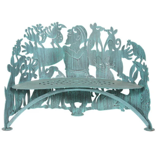 Saint Francis Bench -Pet Supplies Store cricket Forge Saint Francis Bench