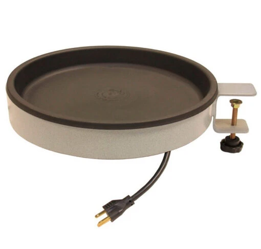 Heated Deck-Mount Bird Bath-60 Watt -Pet Supplies Store deck mount heated birdbath 60 watt