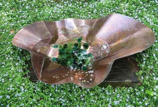 Free-Form Copper Bird Bath/Planter -Pet Supplies Store new copper bath2 fb46ce9f 6640 4d23 8e8d 08af3eb7c1c2