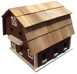 Purple Martin Barn 12-Nest -Pet Supplies Store recalimed wood martin house