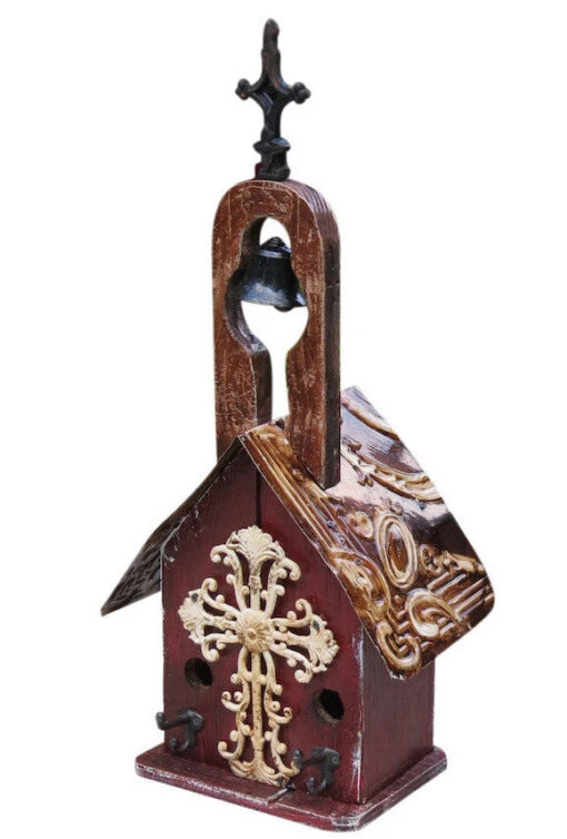 Vintage Church Birdhouse- Large Cross -Pet Supplies Store red church birdhouse d7762ac6 c9b6 4a10 b1ab 478f8767fd5f