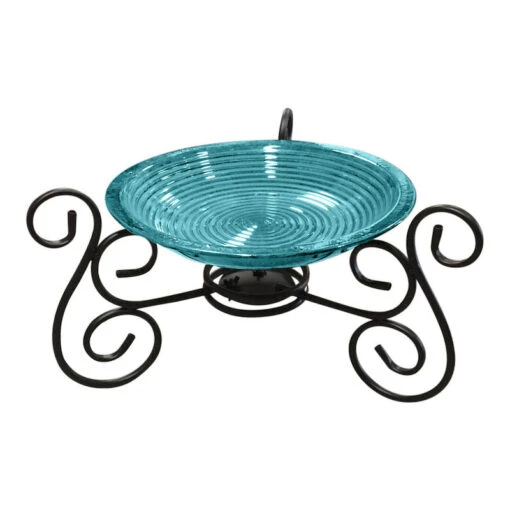 Solar Bird Bath With Stand -Pet Supplies Store teal birdbath with stand d