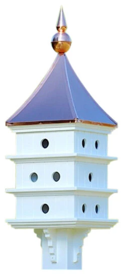 Copper Roof Purple Martin House 52x18 -Pet Supplies Store traditional birdhouses